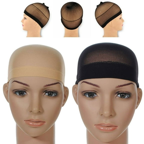 10Pcs Wig Caps, Stocking Caps For Wigs Stretchy Nylon Wig Caps For Women
