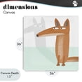 thumbnail image 4 of Stupell Industries Cottage Whimsical Fox Shadow Canvas Art, 36 x 36, by Carla Daly, 4 of 8
