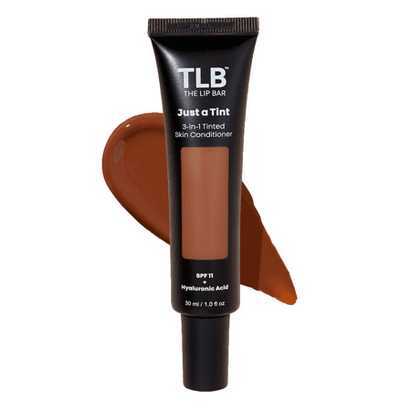 The Lip Bar Just a Tint 3-in-1 Tinted Skin Conditioner, Mahagony Mami