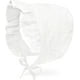 thumbnail image 1 of Baby Hat Bonnet Toddler Girls Fashion Princess Ruffle Muslin Lining Cap Infant Lacy Beanie, 3m 6m 12m, 1 of 5