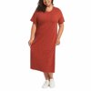 Jessica Simpson Ladies' Midi Dress (Burnt Brick, 2X)