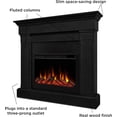 thumbnail image 2 of Real Flame Crawford 48" Slim Electric Fireplace in Black, 2 of 8