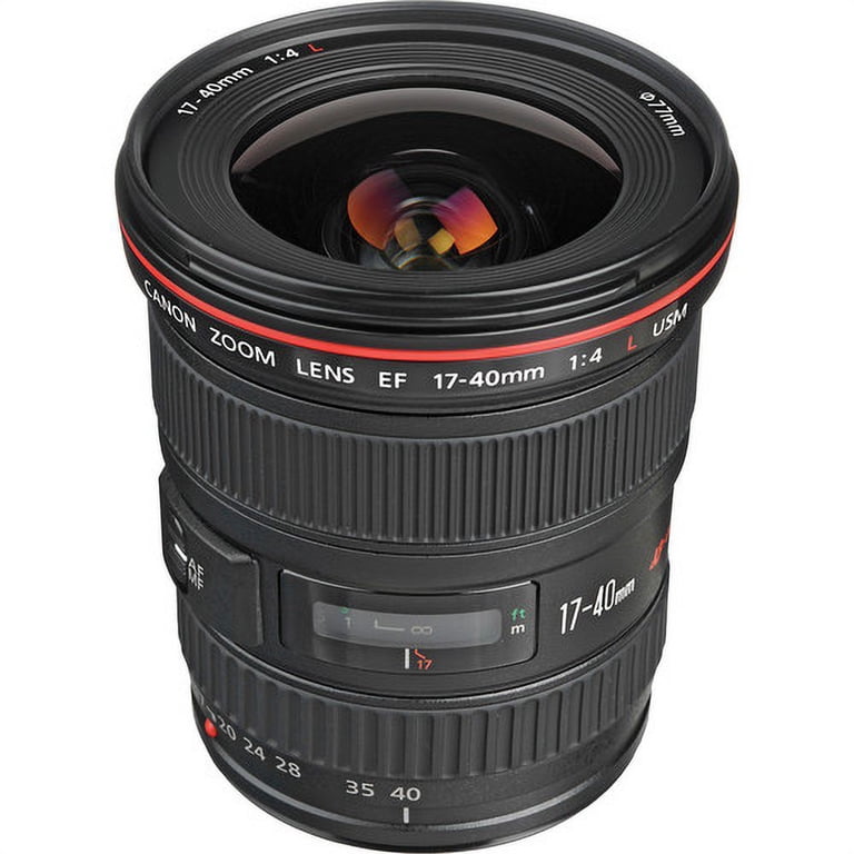 Canon EF 17-40 f/4 L USM Lens +Lens Hood +U.V Filter + 32GB