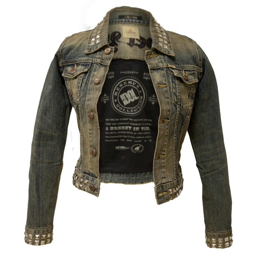 Billy Idol Billy Idol Rebel Yell Premium Juniors Denim Jacket
