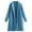 Light Blue, variant on Fnooota Peacoats for Women, Mid Length Classic Lapel Wool Open Front Trench Coat Rose Gold Size S