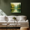 thumbnail image 3 of Canvas Print Nature Landscape Wall Art Modern Decorative for Living Room Bedroom - 16x16, 3 of 8