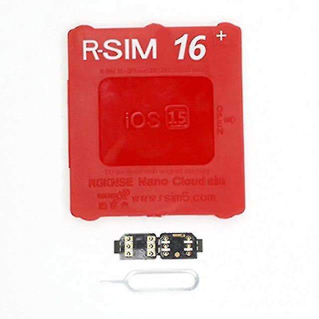 2024 Nuevo, compatible con tarjeta de desbloqueo con chip SIM R-sim16 con modos de desbloqueo Iccid, compatible con teléfono iOS