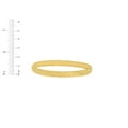 thumbnail image 4 of Floreo 10k Yellow Gold 6mm Criss-Cross Satin Finish Textured Flex Bangle Bracelet, 4 of 4