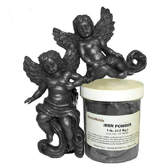 Iron Powder - 1-lb. - by ArtMolds Brand - for Cold Molding and Casting and Inlaying