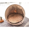 thumbnail image 5 of (Gris) 28 ℃/82 ℉ Cama suave y cálida 40 cm Almohadilla térmica para mascotas Manta de colchón eléctrica para perros Gatos Impermeable Diámetro de calentamiento constante Estera calefactora, 5 of 5