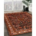 thumbnail image 2 of Ahgly Company Indoor Square Traditional Sienna Brown Animal Area Rugs, 7' Square, 2 of 6