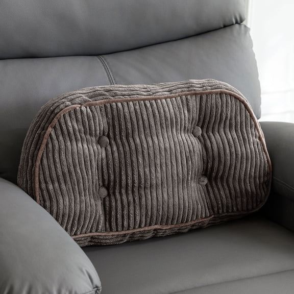 Low Back Support Lumbar Pillow for Recliner / Office Chair Sofa ,Tufted Back Support Cushion for Elderly