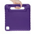 thumbnail image 4 of Allytechgroup Kids Case for Apple iPad Air 11 Inch 2025/2024/ iPad Pro 11" 2024, Silicone EVA Lightweight Handle Design Stand Pencil Holder Case for Kids Girls Boys, Purple, 4 of 7