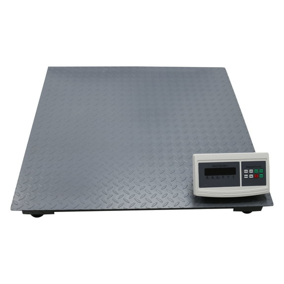 1-3T Industrial Pallet Floor Scale Digital Display Weighing Indicator 100-240V 3.28x3.28ft Platform