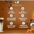 thumbnail image 2 of Syruvia Caramel Syrup Pure Cane Coffee Flavoring Syrup, 25.4 fl Oz With Pump, 2 of 6