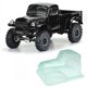 thumbnail image 2 of 313mm Wheelbase Rc Pickup Truck Shell Clear Body Shell Modification Part for SCX10 TRAX4 Half-Truck Model Vehicle Parts, 2 of 4