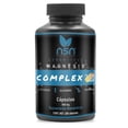 thumbnail image 1 of Magnesio 200 cápsulas | Citrato, Oxido, Gluconato | Suave con el Estómago | 550 mg por Cápsula | Con Inulina y Prebióticos alta Absorción Natural Smart Nutrition Wellness, 1 of 5