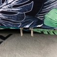 thumbnail image 2 of OctoRose Full Size 3 Side Zipper Premium Velvet Tropical Green Rich Opulent Color and Sheen of Luxurious Futon Cover Slipcover/Sofa Day Bed Couch Mattress Cover Protector (Tropical-Green), 2 of 4
