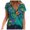 Green, variant on Womens Plus Size Clearance $5,Plus Size Women Short Sleeve Printed V-Neck Tops Tee T-Shirt Blouse