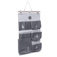 thumbnail image 2 of Fashion Simple Wall Hanging Bag Household Multi-Pockets Closet Storage Bag Over The Door Magazine Storage Pockets Home, 2 of 6