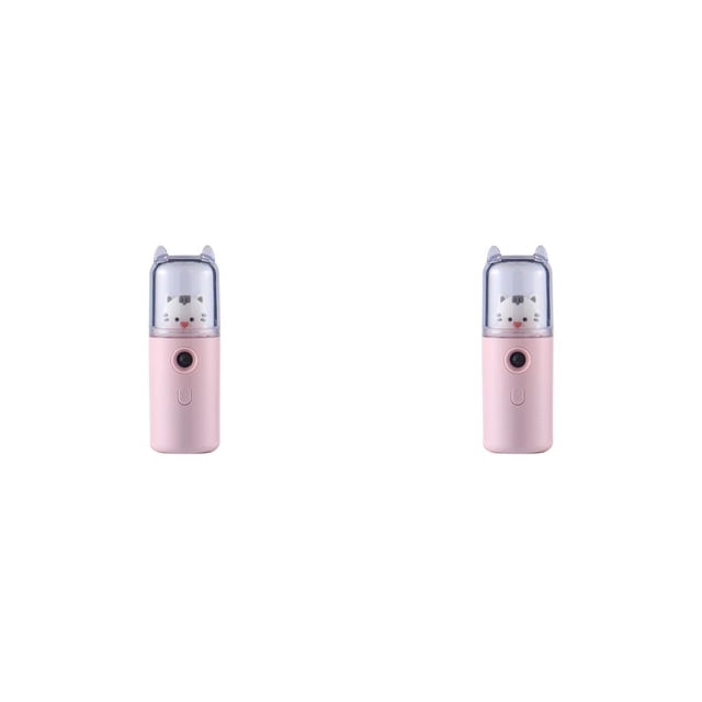 Yuarrent Rociador de niebla facial 30ml Hidratante de mano Mini nebulizador facial Atomizador doméstico Vaporizador Recargable Mister Humidificador Type2 NO2 Yuarrent CBP352665