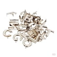 thumbnail image 1 of 3x 26 Piezas de Aleación de Plata Remache Plano para Artesanía en Cuero Puntas Decorativas, 1 of 9