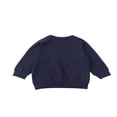 thumbnail image 2 of Kid Infant Baby Girl Boy Solid Color Pullovers Sweatshirt for Fall Spring, 2 of 6