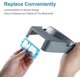 thumbnail image 3 of Head Mounted Magnifying Glass Visor Double Lenses, Professional Jeweler, 3 of 5