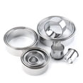 thumbnail image 2 of Juego De Moldes Para Hacer Albóndigas Redondas De Acero Inoxidable, 14 Uds., Herramientas De Corte, Envoltorio Redondo Para Pasteles, Galletas, Herramientas Para Cortar Masa Yuarrent HA015477-00, 2 of 6