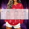 thumbnail image 3 of Dancing Skeletons Fun Halloween Graphic Sweatshirt Round Neck Long Sleeve Loose Fit Pullover Top Casual Fall Winter Daily Wear, 3 of 5