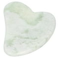 thumbnail image 4 of Peahefy Gua Sha Heart Shape Beauty Tool Natural Jade Scraping Board Massage Stone For Face Body, 4 of 8
