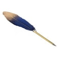 thumbnail image 2 of Dujiujun Copper Feather Quill Pen Smooth Writing Durable Elegant Design Breakage-resistant Christmas Gift Wedding Signature Pen, 2 of 8