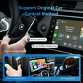 thumbnail image 2 of Adaptador Automático Inalámbrico 2 en 1 Carplay Android BT Conexión Automática Mini USB Dongle, 2 of 5