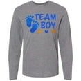 thumbnail image 3 of Inktastic Team Boy Long Sleeve T-Shirt, 3 of 5