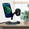 thumbnail image 3 of Induction Charger, Magnetic Wireless Charger Compatible With Iphone, Iwatch , Airpods, 3 of 5