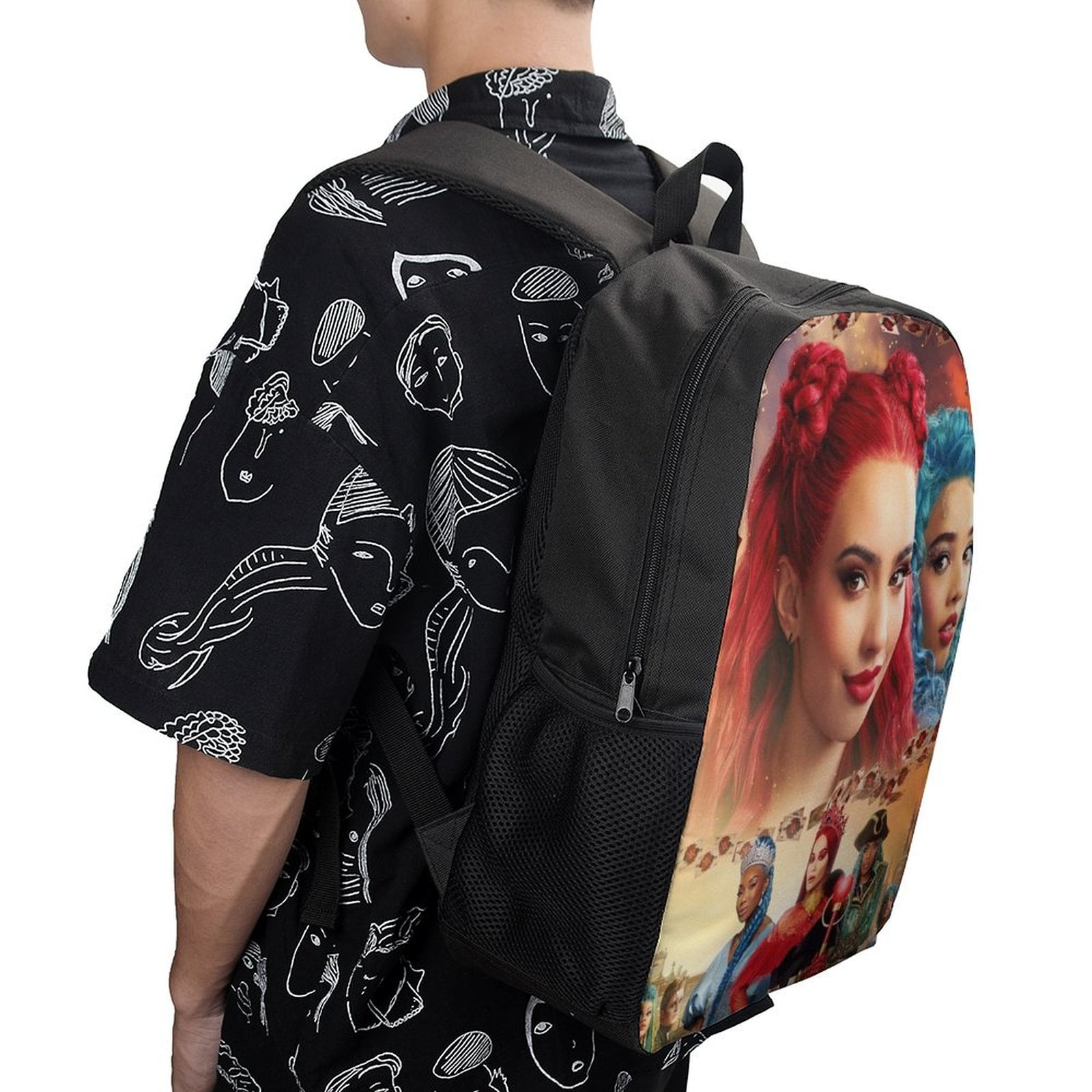 Movie Descendants The Rise of Red Backpack Daypack Fashion 