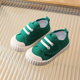 thumbnail image 1 of Zapatos informales para niños Canva suela suave Low Top primavera otoño parches mágicos zapatos blancos niños niñas caminar, 1 of 5