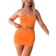thumbnail image 2 of TRKIYQC Conjuntos de dos piezas para mujer Conjuntos de falda ahuecada Slim Fit Crop Tops Bodycon Mini falda Y2k Summer Streetwear TRKIYQC Moda，ocio, 2 of 9