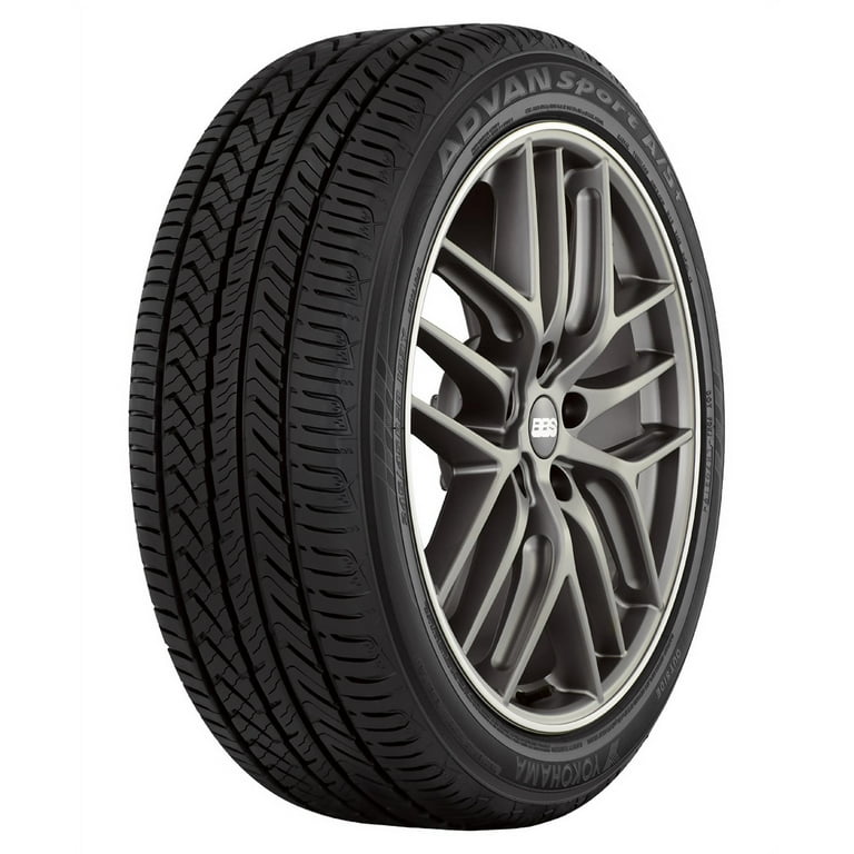 Set of 2 Yokohama Advan Sport A/S Plus 225/40R18 92Y XL Tires Fits