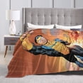 thumbnail image 5 of Invincible Throw Blanket Soft Lightweight Cozy Plush Flannel Bed Blanket Fuzzy Fluffy Fleece Blankets for Bedroom Living Room Couch Office 40"X30", 5 of 8