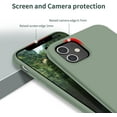 thumbnail image 6 of Designed for iPhone 11 Case,[Silky and Soft Touch Series] Premium Soft Liquid Silicone Rubber Full-Body Protective Bumper Case for iPhone 11 6.1 inch,Calke Green, 6 of 13