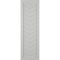 thumbnail image 5 of Ekena Millwork 18"W x 79"H True Fit PVC Single Panel Chevron Modern Style Fixed Mount Shutters, Hailstorm Gray (Per Pair - Hardware Not Included), 5 of 8