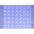 thumbnail image 1 of Ahgly Company Indoor Rectangle Abstract Blue Modern Area Rugs, 7' x 9', 1 of 4