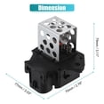 thumbnail image 4 of Motor Radiador Refrigeración Ventilador Resistencia para Peugeot Partner 1996-2015, 4 of 7