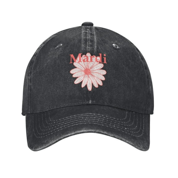 Mardi Mercredi Adult Adjustable Classic Washed Casquette Cap Hat Baseball Cap For Man For Woman