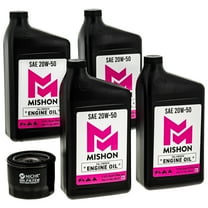 Mishon Engine Oil Change Kit for BMW 2014 K1300S Motorcycle 20W-40 MK1012790