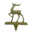 thumbnail image 4 of Christmas Stocking Hangers For Mantel Set Of 4 - Gold Color Weighted Stocking Holders For Mantle - Stocking Weights For Mantle - Mantel Stocking Holder For Mantle So Santa Can Reach The Stockings, 4 of 10