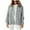 Gray, variant on Bxsruta Jackets for Women, Women's Fashion Solid Diamond Pocket Lightweight Casual Jacket Coat, Gray S