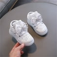 thumbnail image 5 of hengsof Toddler Glitter Shoes Girl's Flashing Sneakers with Cute Bowknot, 5 of 5