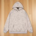 thumbnail image 2 of XIAONU Mens Hoodies Tie-Dye Printed Hooded Pullover Sweatshirt Loose Long Sleeve With Pockets Casual Sweatshirt, 2 of 4